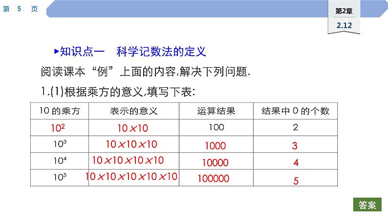 17 第2章 有理数 2.12　科学记数法PPT第5页