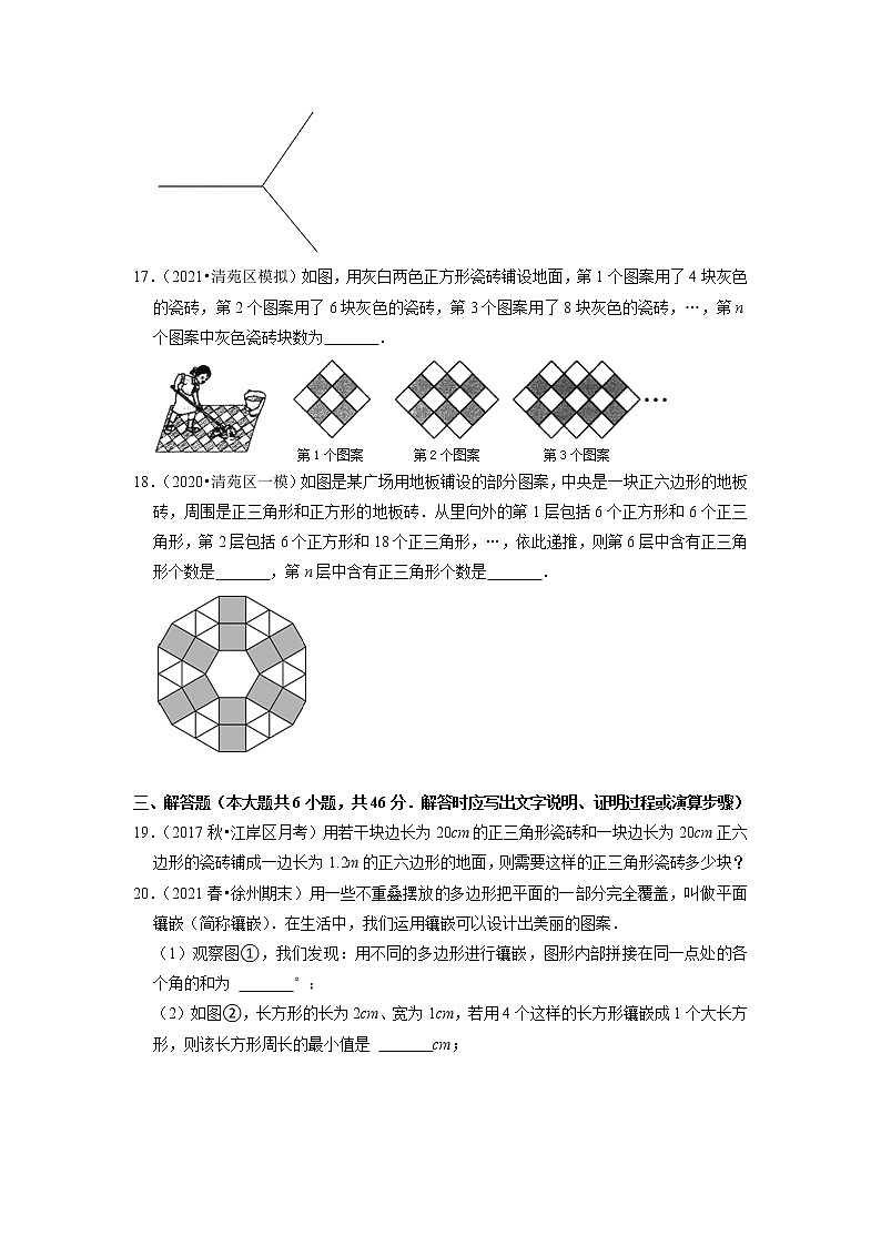 专题19.9多边形的镶嵌（原卷版）第3页
