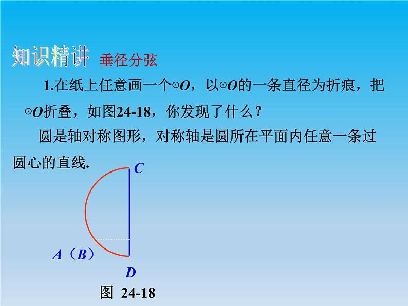 数学九下第24章圆24.2圆的基本性质课时2 课件 （沪科版）第4页