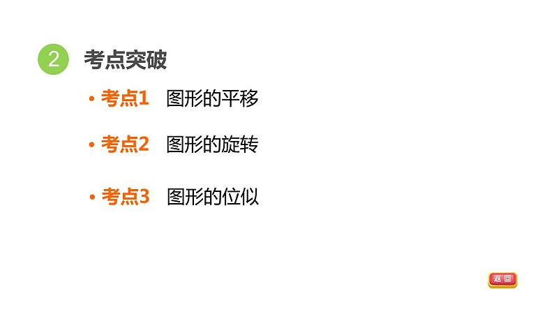 中考数学复习第29课时平移、旋转与位似课堂教学课件第4页