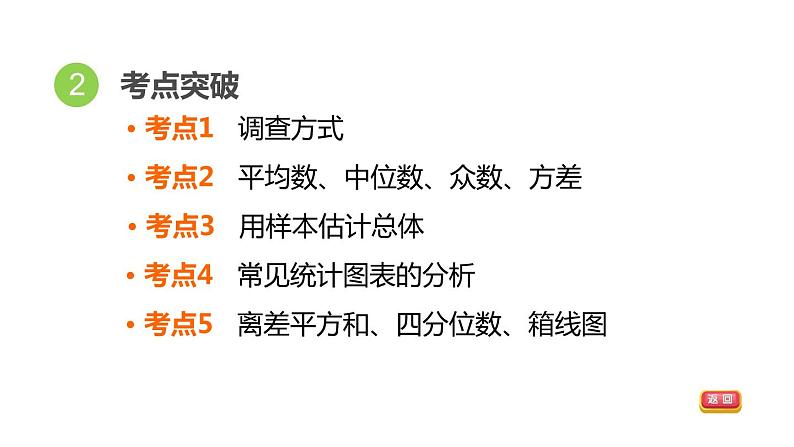 中考数学复习第32课时数据的收集、整理、分析课堂教学课件04