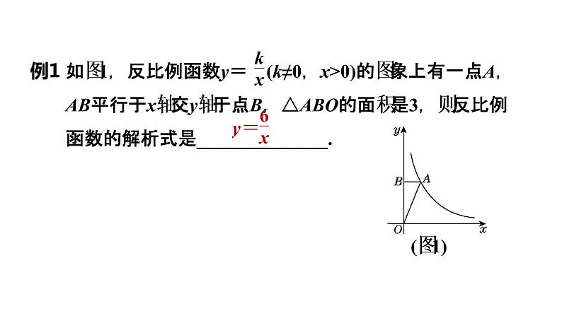 中考数学复习拓展专项一反比例函数和几何图形的结合课堂教学课件第5页