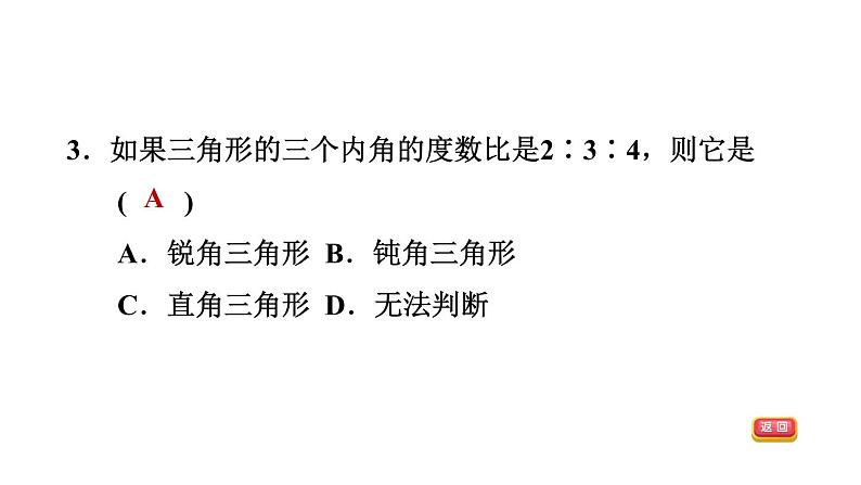 中考数学复习第16课时三角形和多边形课后练课件05