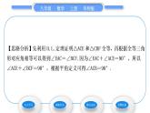 华师大版八年级数学上第13章全等三角形13.2三角形全等的判定5斜边直角边习题课件