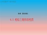 6.5 相似三角形的性質(zhì) 蘇科版九年級數(shù)學(xué)下冊教學(xué)課件