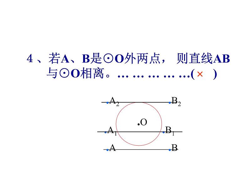 2.1 直线和圆的位置关系(1)-浙教版九年级数学下册课件第8页