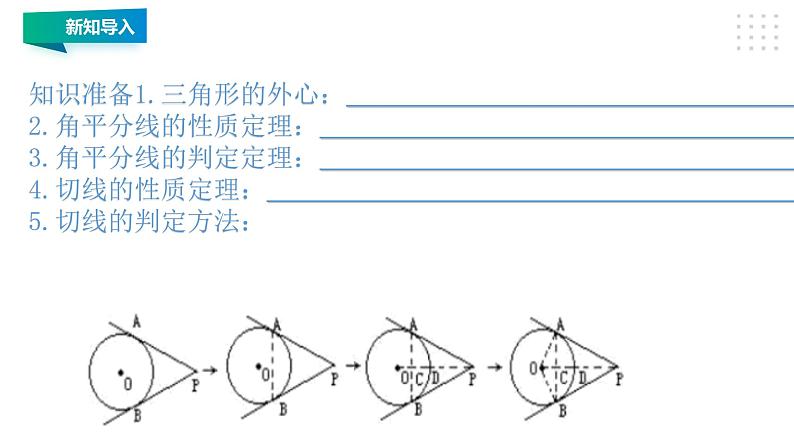 2.2 切线长定理 浙教版九年级数学下册课件03