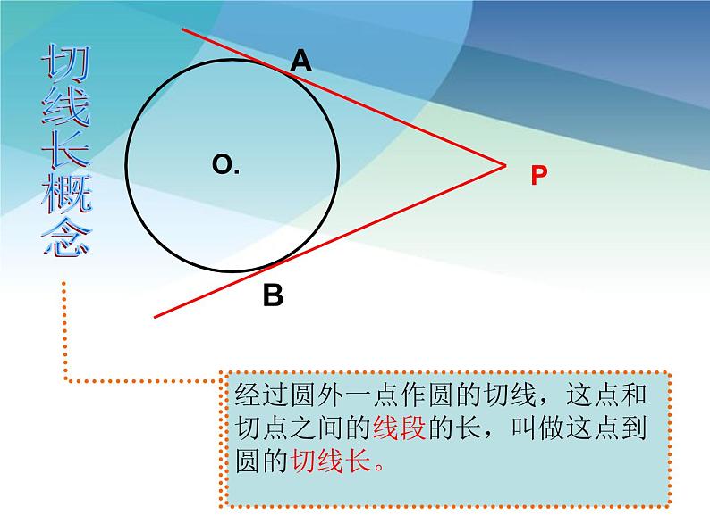 2.2 切线长定理 浙教版九年级数学下册课件03