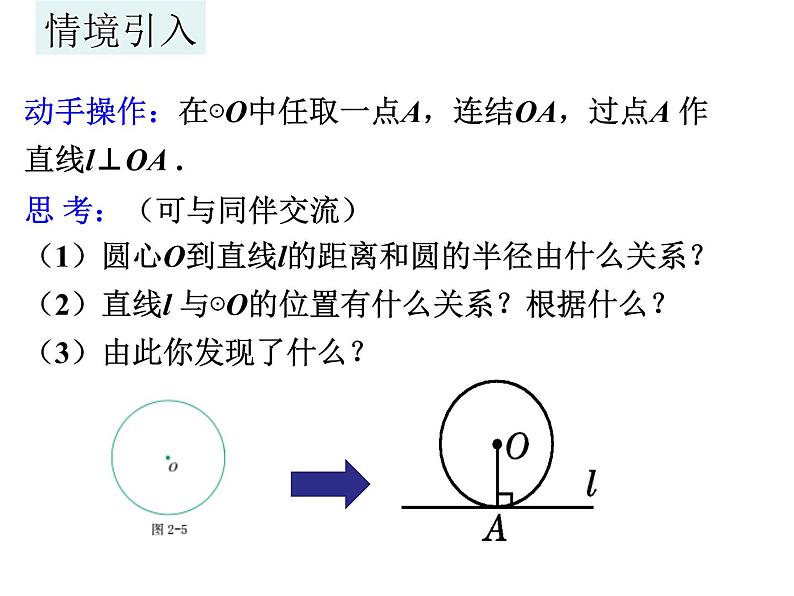 2.1 直线与圆的位置关系(2)-浙教版九年级数学下册课件03