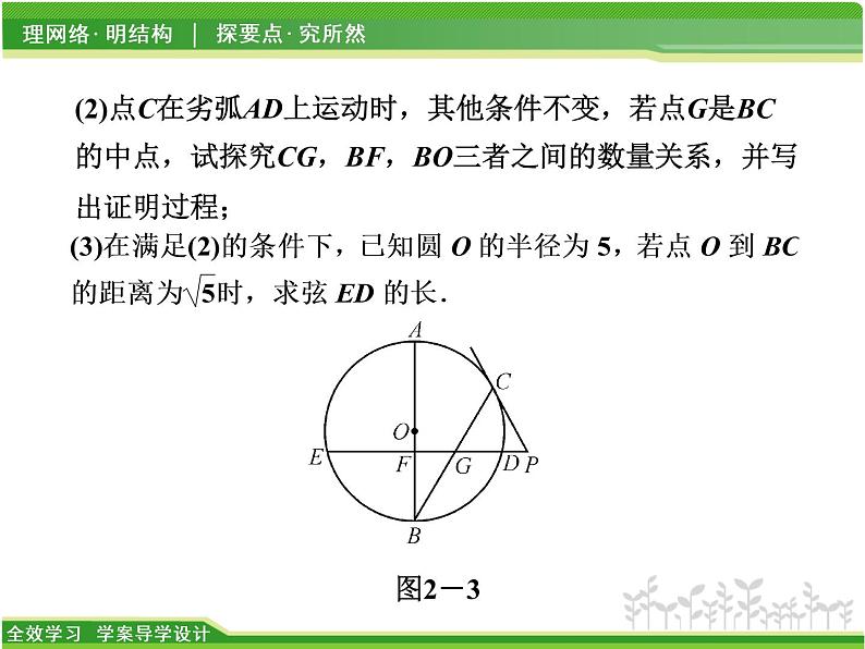 第2章 直线与圆的位置关系章末复习 浙教版九年级数学下册课件08