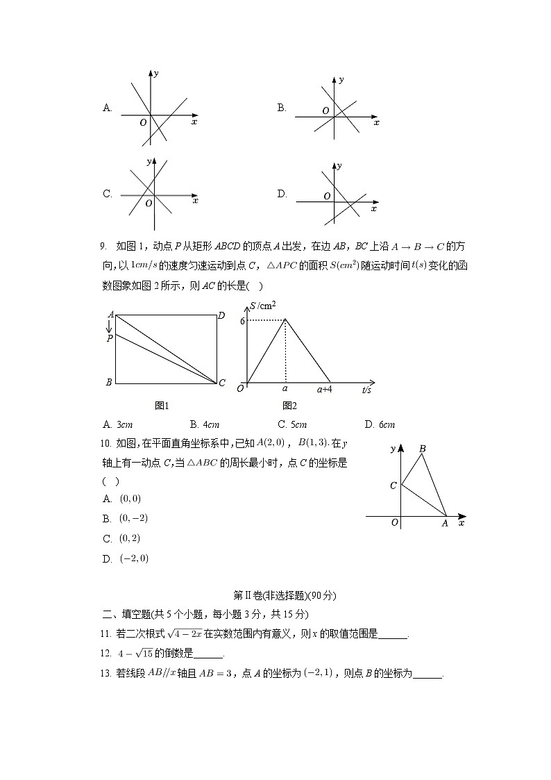 山西省太原市杏花岭区2022-2023学年上学期八年级期中数学试卷第2页