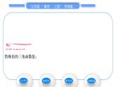華師大版九年級數(shù)學(xué)上第24章解直角三角形24.3銳角三角函數(shù)1銳角三角函數(shù)第2課時(shí)特殊角的三角函數(shù)值習(xí)題課件