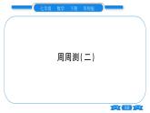 华师大版七年级数学下单元周周测（6.3）习题课件