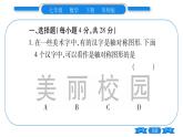 华师大版七年级数学下单元周周测（10.1-10.2）习题课件