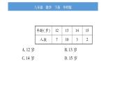 華師大版八年級下第20章數(shù)據(jù)的整理與初步處理中考重?zé)狳c(diǎn)突破習(xí)題課件