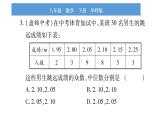 華師大版八年級下第20章數(shù)據(jù)的整理與初步處理中考重?zé)狳c(diǎn)突破習(xí)題課件