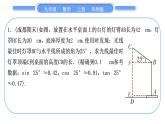 华师大版九年级数学上第24章解直角三角形知能素养小专题(四)解直角三角形实际问题中的几种数学模型习题课件