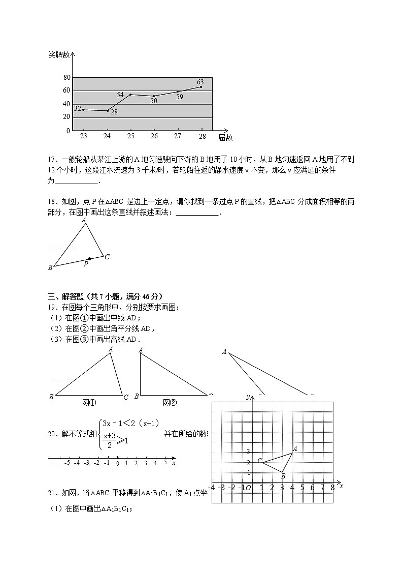 2014-2015学年天津市河西区七年级（下）期末数学试卷（解析版）03