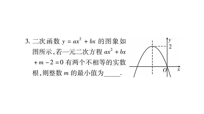 华师大版九年级数学下第26章二次函数小专题（五）直线与抛物线交点问题习题课件第4页