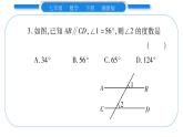 湘教版七年级数学下周周练(八）（4.1~4.4）习题课件