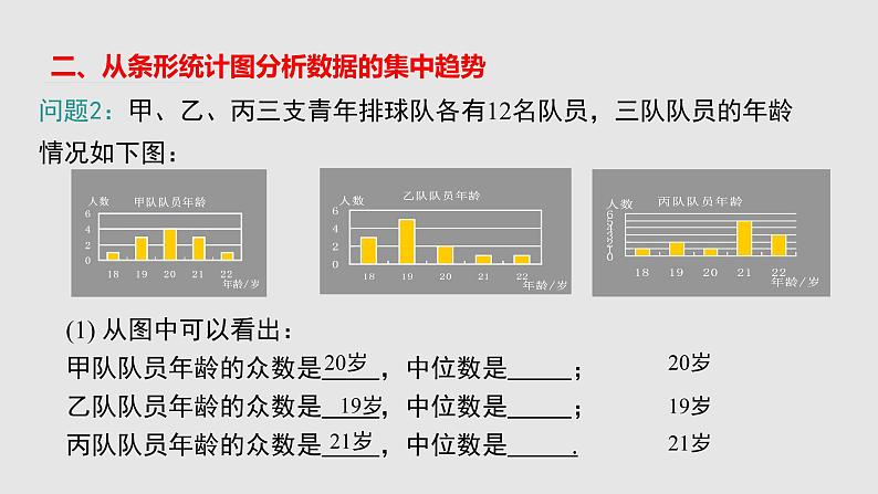 6.3 从统计图分析数据的集中趋势 北师大版八年级数学上册授课课件第8页