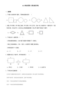 初中数学苏科版九年级下册第6章 图形的相似6.3 相似图形课堂检测