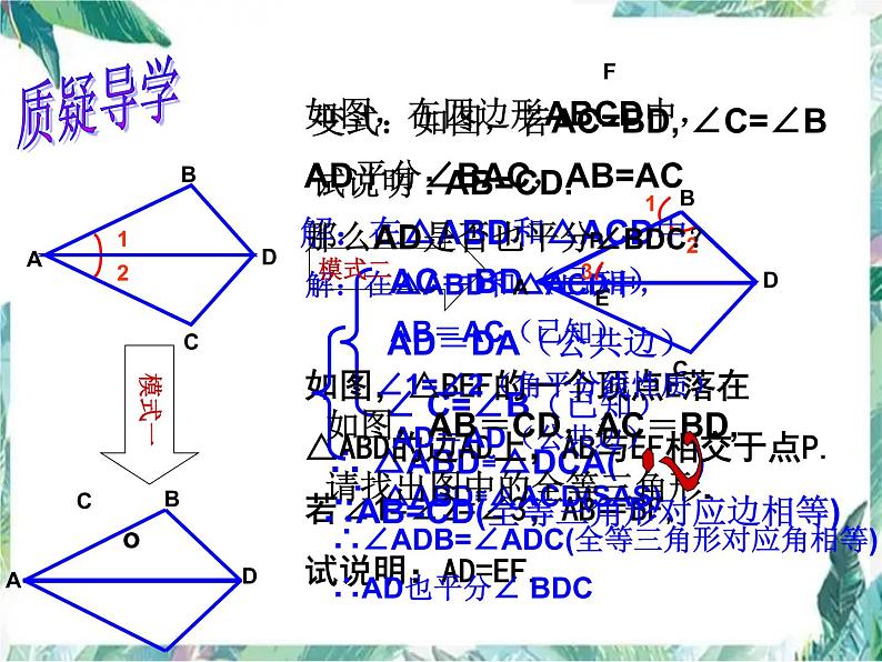 人教版八年级上册数学课件：第十二章全等三角形复习课第6页