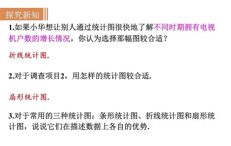 沪科版七年级数学上册课件 5.3　用统计图描述数据第4页