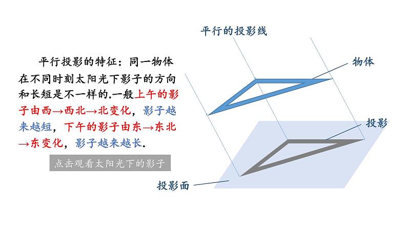 湘教版数学九年级下册 3.1 投影 课件PPT+教案05