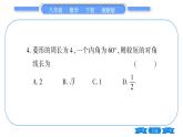 湘教版八年级数学下单元周周测(八)  (2.1一3.3)习题课件