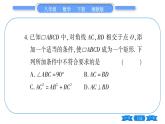 湘教版八年級(jí)數(shù)學(xué)下單元周周測(cè)(五)  (2.5一2.7)習(xí)題課件