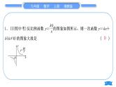 湘教版九年级数学上第1章反比例函数小专题(一) 反比例函数与一次函数综合运用习题课件
