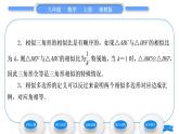 湘教版九年級數(shù)學(xué)上第3章圖形的相似3.3相似圖形習(xí)題課件