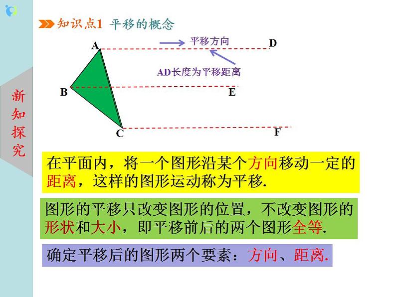 北师大版数学八年级下册3.1图形的平移（第1课时）课件PPT第5页