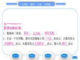 沪科版七年级数学上第1章有理数1.2数轴、相反数和绝对值第1课时数轴习题课件