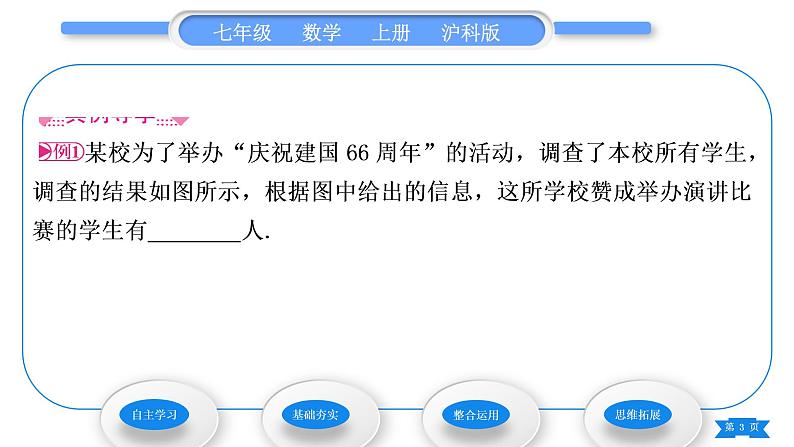 沪科版七年级数学上第5章数据的收集与整理5.2数据的整理习题课件03