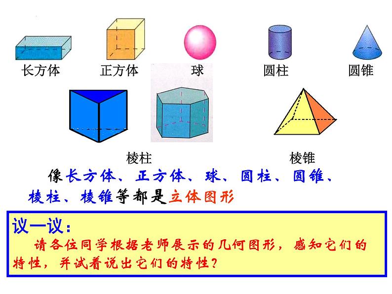 4.1 认识立体图形和平面图形 课件  2022—2023学年人教版数学七年级上册第7页