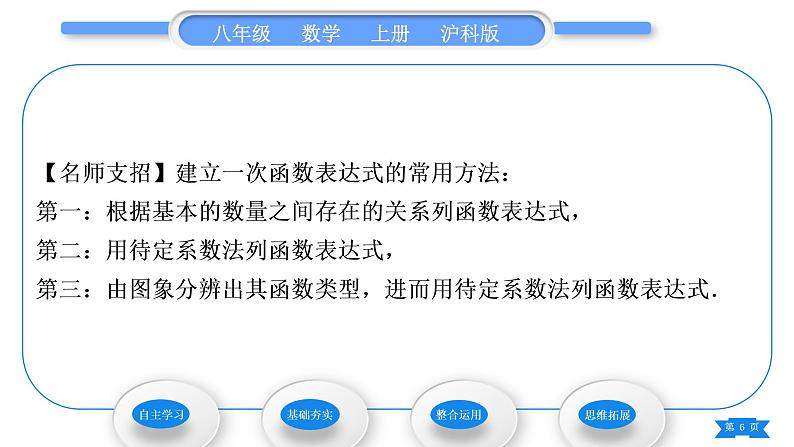 沪科版八年级数学上第12章一次函数12.4综合与实践一次函数模型的应用(习题课件)06