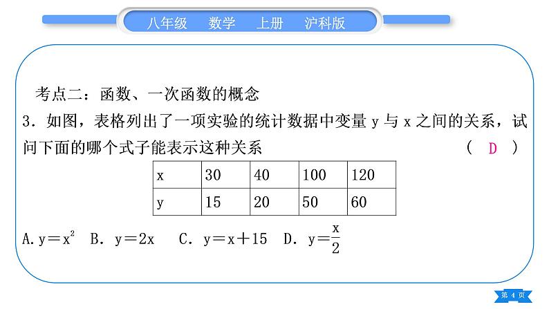 沪科版八年级数学上第12章一次函数章末复习与提升(习题课件)04