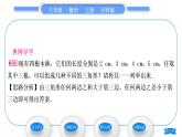 沪科版八年级数学上第13章三角形中的边角关系、命题与证明13.1三角形中的边角关系13.1.1三角形中边的关系(习题课件)