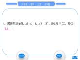 沪科版八年级数学上第15章轴对称图形与等腰三角形15.3等腰三角形第3课时含30°角的直角三角形的性质(习题课件)