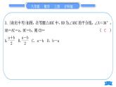 沪科版八年级数学上第15章轴对称图形与等腰三角形15.3等腰三角形基本功强化训练(六)等腰(边)三角形的判定与性质综合(习题课件)