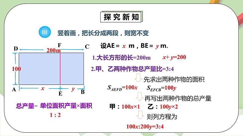 【原创精品】人教版数学七年级下册 8.3.2 《实际问题与二元一次方程组2》课件第8页