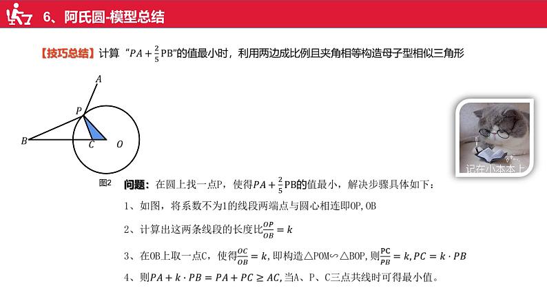 备战2023年中考苏科版数学二轮专题第6讲阿氏圆问题05