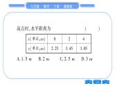 湘教版九年级数学下专项基本功训练(五)二次函数与实际问题(二)习题课件