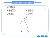 湘教版九年級(jí)數(shù)學(xué)下第1章 二次函數(shù)專題(五)二次函數(shù)圖象信息題中的常見類型習(xí)題課件