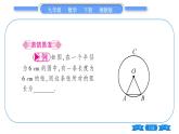 湘教版九年级数学下第2章圆2.6弧长与扇形面积第1课时弧长习题课件