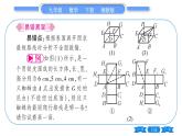 湘教版九年級數學下第3章投影與視圖3.2直棱柱、圓錐的側面展開圖習題課件