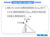 湘教版九年級數(shù)學(xué)下第3章投影與視圖第3章常考命題點突破習(xí)題課件