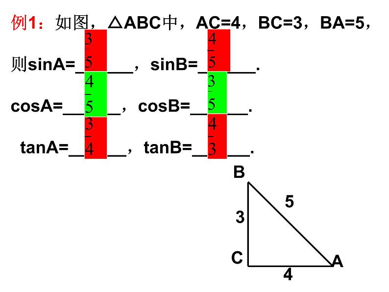 第7章 锐角三角函数 苏科版九年级数学下册小结与思考课件03